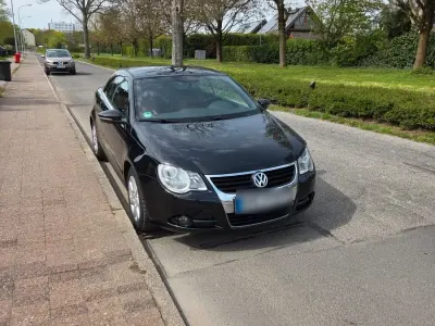 Brugt VW Eos 160 HK (117 kW) 2010 Sort Cabriolet