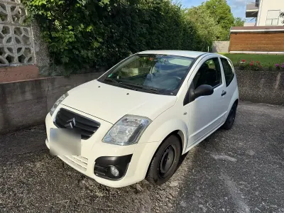 Gebraucht Citroën C2 60 PS (44 kW) 2009 Weiß Kleinwagen