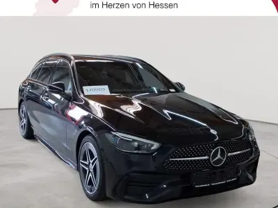 Gebraucht Mercedes C200 AMG 163 PS (119 kW) 2023 Schwarz Limousine