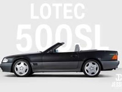 Usata Mercedes SL500 320 CV (235 kW) 1993 Nero Cabrio