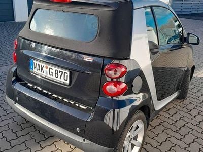 Gebraucht Smart ForTwo Cabrio 84 PS (61 kW) 2010 Schwarz Cabrio