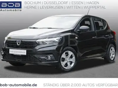 Brugt Dacia Sandero Essentiel 67 HK (49 kW) 2022 Sort Hatchback