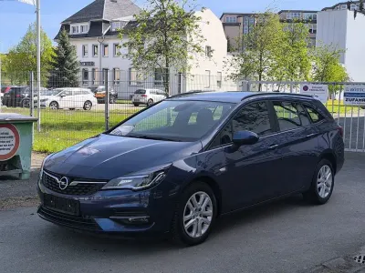 Gebraucht Opel Astra Business 122 PS (89 kW) 2020 Blau Kombi
