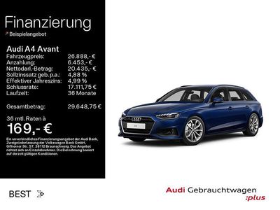 Gebraucht Audi A4 Performance 150 PS (110 kW) 2023 Navarrablau metallic Kombi