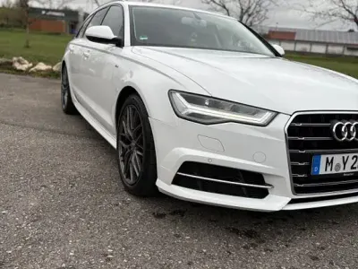 Używany Audi A6 S-Line 190 KM (139 kW) 2017 Biały Kombi