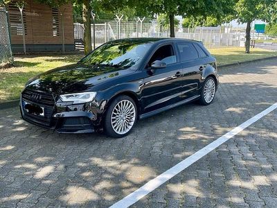 Gebraucht Audi A3 S-Line 150 PS (110 kW) 2018 Schwarz Limousine
