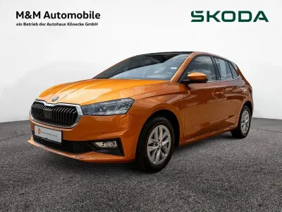 Gebraucht Skoda Fabia Style 110 PS (80 kW) 2022 Phoenix orange Kleinwagen