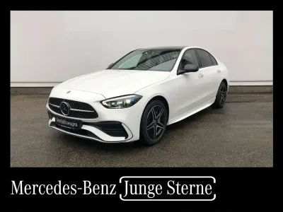 Brugt Mercedes C400 AMG 252 HK (185 kW) 2023 Hvid Sedan