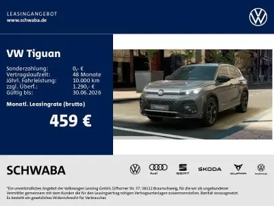 Neu VW Tiguan R-line 204 PS (150 kW) 2026 Grau SUV