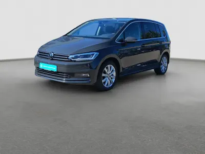 Gebraucht VW Touran Highline 150 PS (110 kW) 2022 Grau Van / Kleinbus