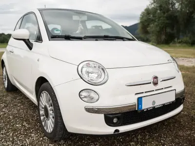 Gebraucht Fiat 500 Lounge 69 PS (50 kW) 2013 Weiß Kleinwagen