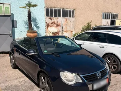 Gebraucht VW Eos 103 PS (75 kW) 2007 Blau Cabrio