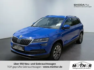 Gebraucht Skoda Karoq Clever 150 PS (110 kW) 2022 Blau SUV