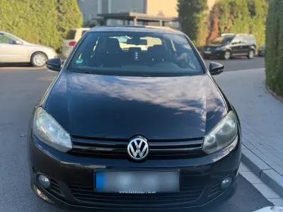 Gebraucht VW Golf VI R-line 105 PS (77 kW) 2011 Schwarz Kleinwagen