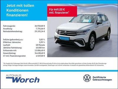 Gebraucht VW Tiguan Allspace Life 150 PS (110 kW) 2024 Andere SUV