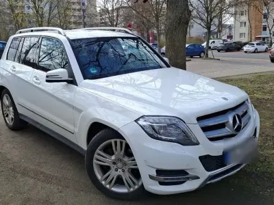 Gebraucht Mercedes GLK220 170 PS (125 kW) 2013 Weiß SUV