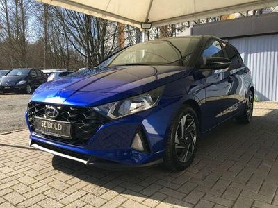 Gebraucht Hyundai i20 Trend 101 PS (74 kW) 2022 Blau Kleinwagen
