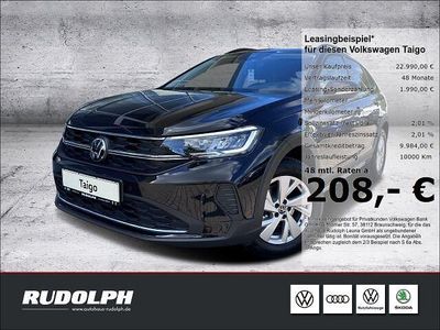 Gebraucht VW Taigo Life 95 PS (69 kW) 2024 Schwarz SUV
