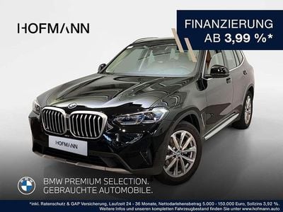Schwarz uni Gebraucht 2023 BMW X3 Sport Line SUV | 40.505 € (Superpreis)