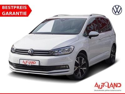 Gebraucht VW Touran Highline 150 PS (110 kW) 2022 Weiß Van / Kleinbus