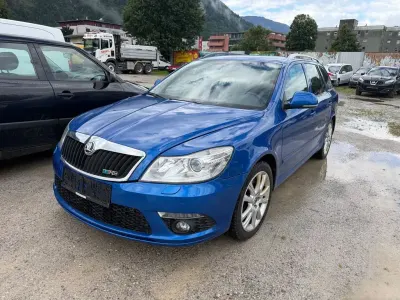 Gebraucht Skoda Octavia RS 170 PS (125 kW) 2010 Blau Kombi