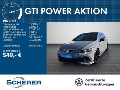 Gebraucht VW Golf VIII GTI Clubsport 301 PS (221 kW) 2024 Mondsteingrau Limousine