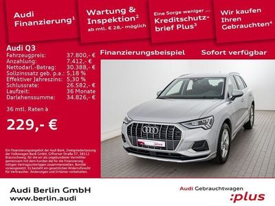 Gebraucht Audi Q3 Advanced Plus 150 PS (110 kW) 2024 Florettsilber metallic SUV