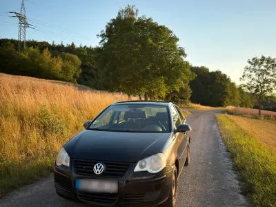 Gebraucht VW Polo 75 PS (55 kW) 2007 Schwarz Kleinwagen