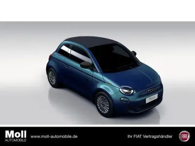 Nouvelle Fiat 500e Pop 86 kW (118 ch) 2026 Vert Cabriolet
