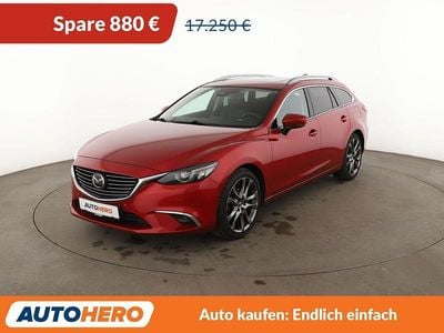 Gebraucht Mazda 6 Nakama Intense 175 PS (128 kW) 2017 Rot Kombi