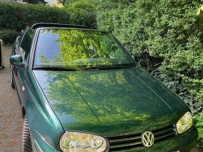 Gebraucht VW Golf Cabriolet GTI 116 PS (85 kW) 2000 Grün Cabrio