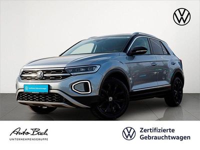 Brugt VW T-Roc Style 150 HK (110 kW) 2022 Sort SUV