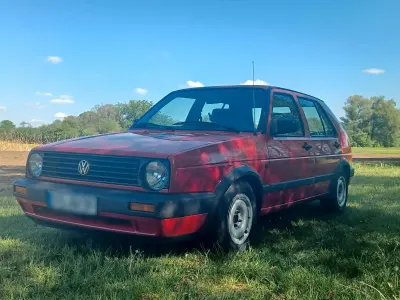 Używany VW Golf II 70 KM (51 kW) 1991 Czerwony Hatchback