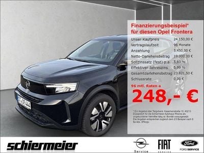 Gebraucht Opel Frontera Edition 145 PS (106 kW) 2025 Schwarz SUV