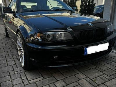 Gebraucht BMW 320 Cabriolet 170 PS (125 kW) 2001 Schwarz Cabrio