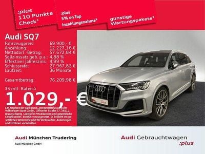 Gebraucht Audi SQ7 Sport 435 PS (319 kW) 2020 Silber SUV