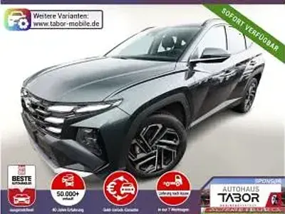 Neu Hyundai Tucson 136 PS (100 kW) 2025 Grün (cypress green mineraleffekt) SUV