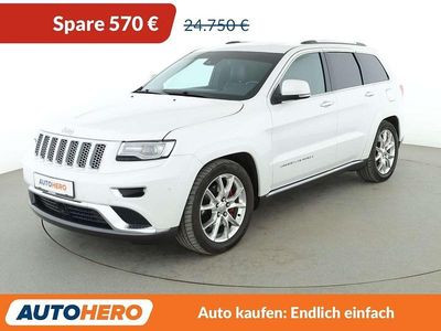 Gebraucht Jeep Grand Cherokee Summit 250 PS (183 kW) 2016 Weiß SUV