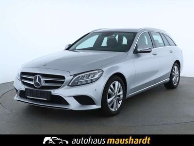 gebraucht Mercedes C200 T 9G-TRONIC/AVANTGARDE/COMAND/RFK/LED/STHZ