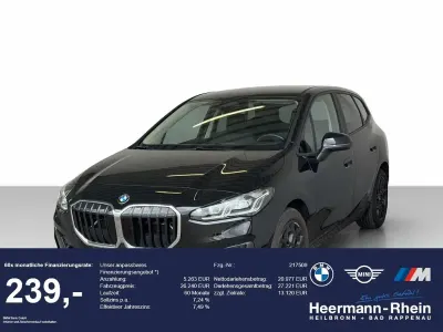 Gebraucht BMW 220 Active Tourer Sport Line 170 PS (125 kW) 2023 Schwarz Van / Kleinbus