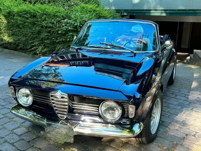 Gebraucht Alfa Romeo Giulia 106 PS (77 kW) 1966 Blau Cabrio