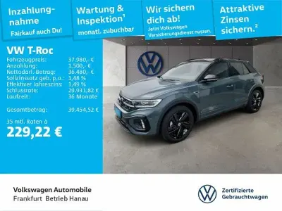 Gebraucht VW T-Roc R-line 190 PS (139 kW) 2025 Z3 petroleum blue metallic SUV