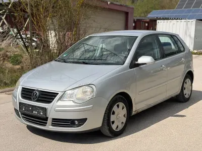 Gebraucht VW Polo Comfortline 69 PS (50 kW) 2007 Silber Kleinwagen