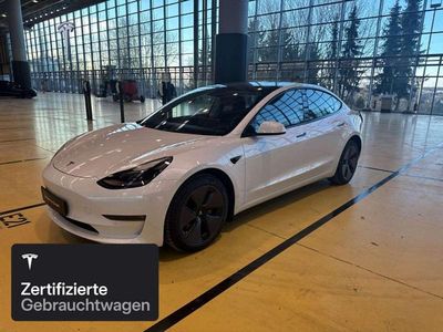 Gebraucht Tesla Model 3 Long Range AWD 324 kW (441 PS) 2022 Pearl white multicoat Limousine