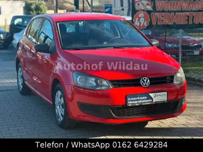 Brugt VW Polo Trendline 60 HK (44 kW) 2010 Rød Hatchback