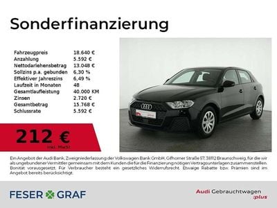 Gebraucht Audi A1 Sportback Comfort 95 PS (69 kW) 2023 Mythosschwarz metallic Kleinwagen