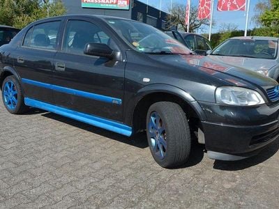 Gebraucht Opel Astra 101 PS (74 kW) 2000 Schwarz Limousine