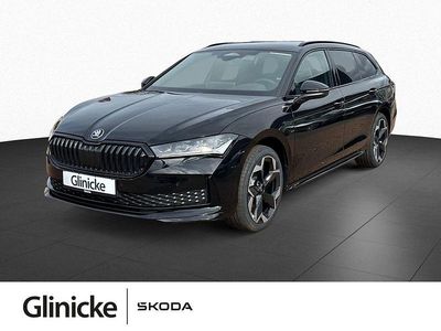 Neu Skoda Superb SportLine 150 PS (110 kW) 2026 Schwarz Kombi