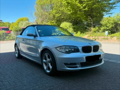 Second-hand BMW 118 Cabriolet 140 CP (102 kW) 2009 Argintiu Cabrio
