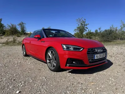 Gebraucht Audi A5 Cabriolet S-Line 245 PS (180 kW) 2019 Rot Cabrio